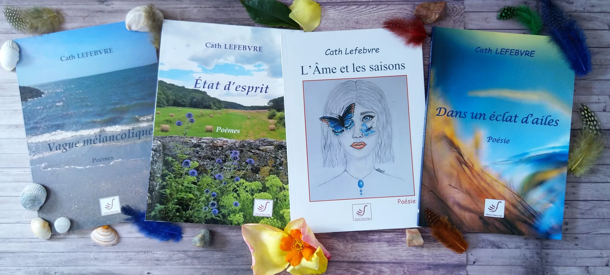 Illustration du volume Poésie de Cath LEFEBVRE